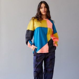 UO BDG Pieced Long Sleeve Tee